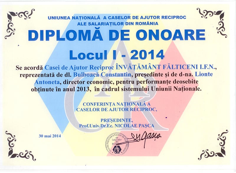 Diploma 2014