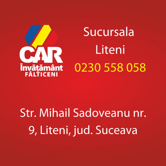 liteni car invatamant falticeni