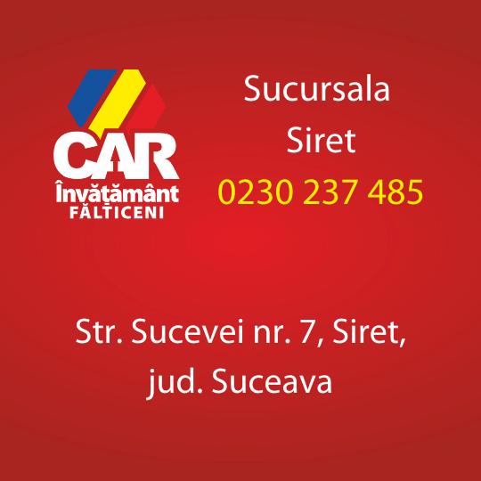 siret car invatamant falticeni