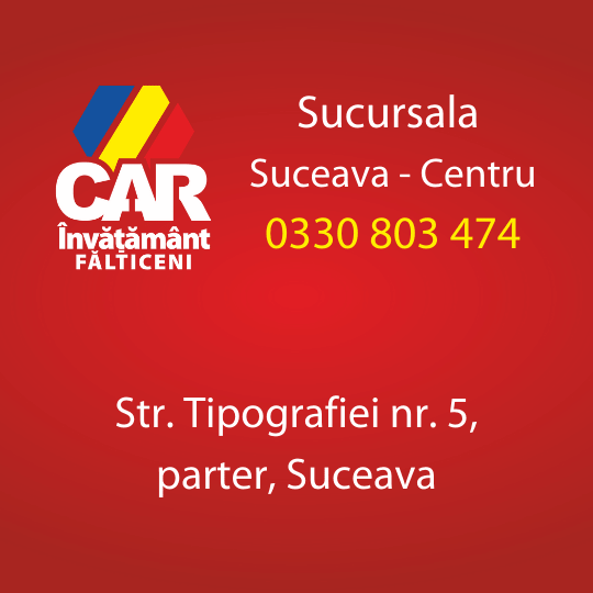 suceava centru car invatamant falticeni