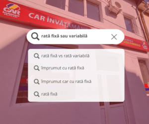 împrumut car - rată fixă sau variabilă