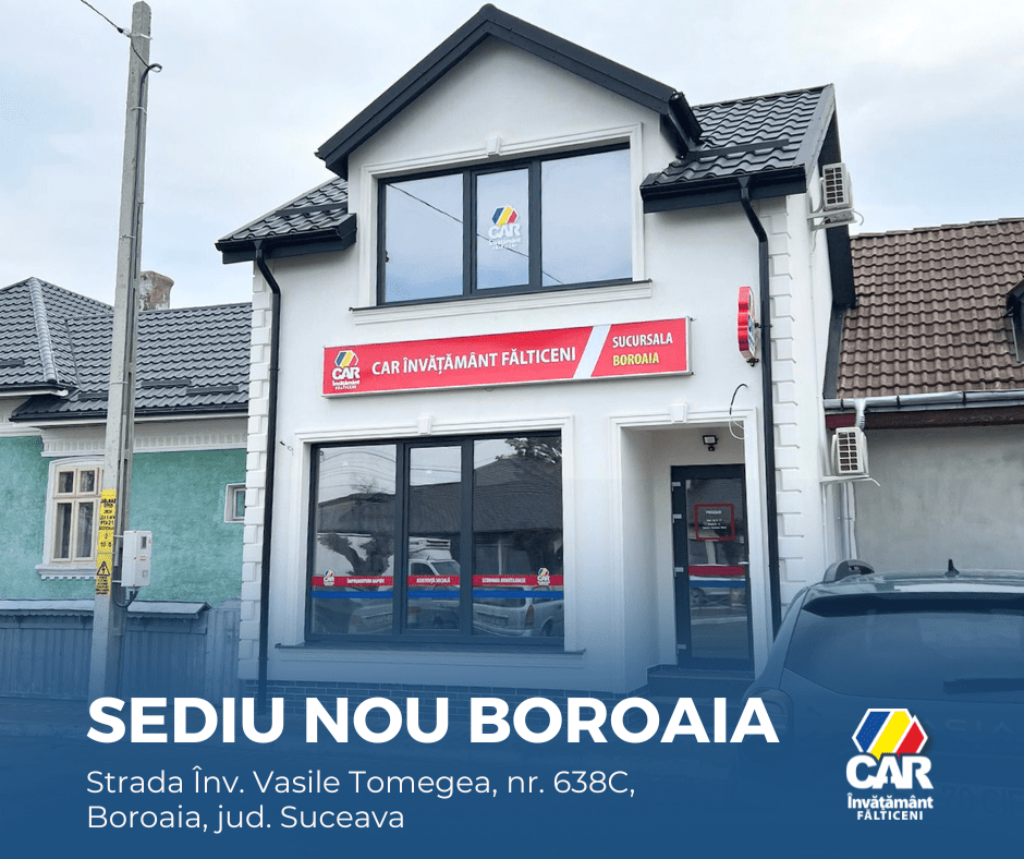 sediu nou boroaia car invatamant falticeni